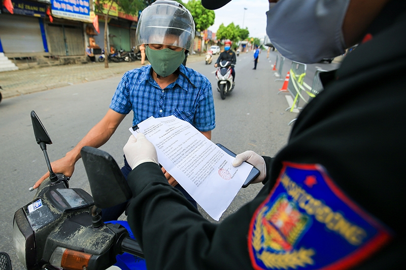 Giao thông ổn định, không ùn tắc, kiểm soát chặt các chốt vào 