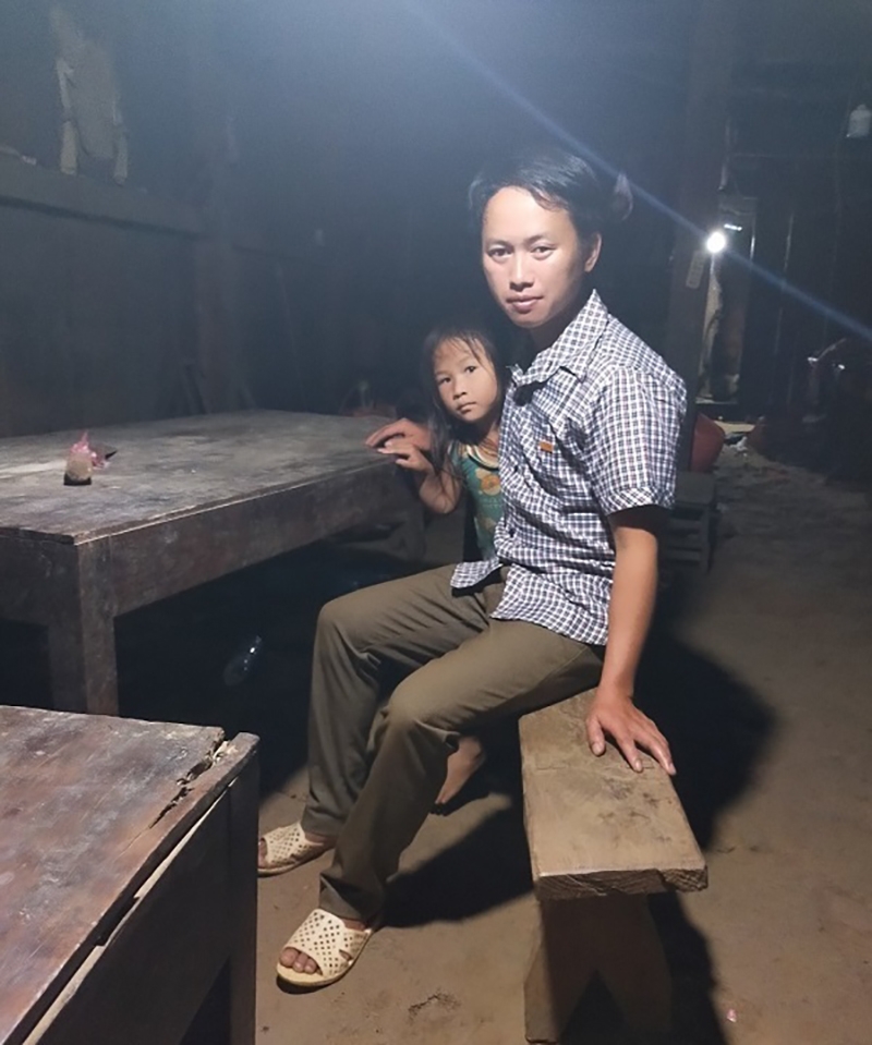 Cháng A Chí – Bí thư bản Tìa Khí (ảnh tư liệu)