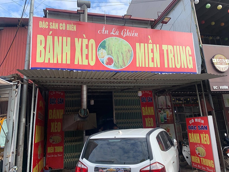 Nơi xảy ra sự việc chủ quán bánh xèo Miền Trung bạo hành nam thiếu niên, gây nhiều thương tích