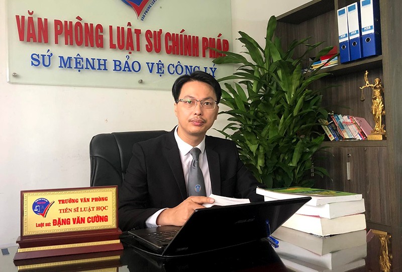 Tiến sỹ, luật sư Đặng Văn Cường