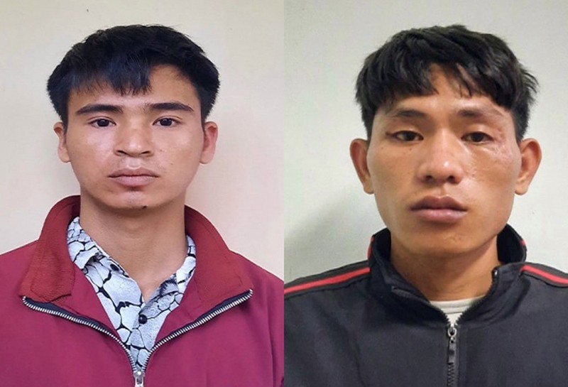 Đối tượng Trương Văn Hùng và Phùng Văn Tuấn bị bắt giữ để điều tra hành vi cưỡng bức trẻ em quan hệ tình dục