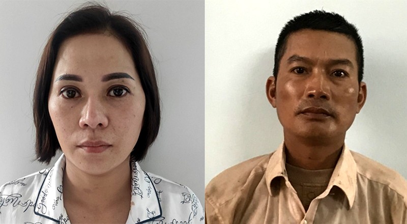 Đối tượng Nguyễn Thị Xiêm, Vũ Văn Hoà bị tạm giam để điều tra hành vi môi giới, mua bán dâm trẻ vị thành niên