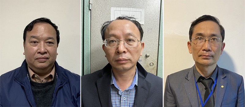 Các bị can Nguyễn Minh Tuấn; Nguyễn Nam Liên; Trịnh Thanh Hùng bị khởi tố về tội Lợi dụng chức vụ quyền hạn trong khi thi hành công vụ