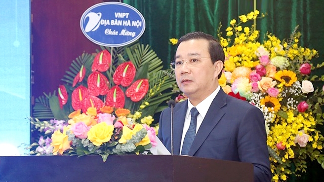 Ông Chử Xuân Dũng, Phó Chủ tịch UBND TP Hà Nội, phát biểu tại hội nghị