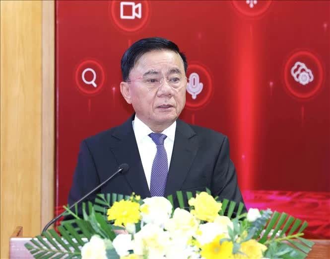 Phát biểu của đồng chí Thường trực Ban Bí thư tại Lễ ra mắt Ứng dụng di động Tuyên giáo và Dân vận