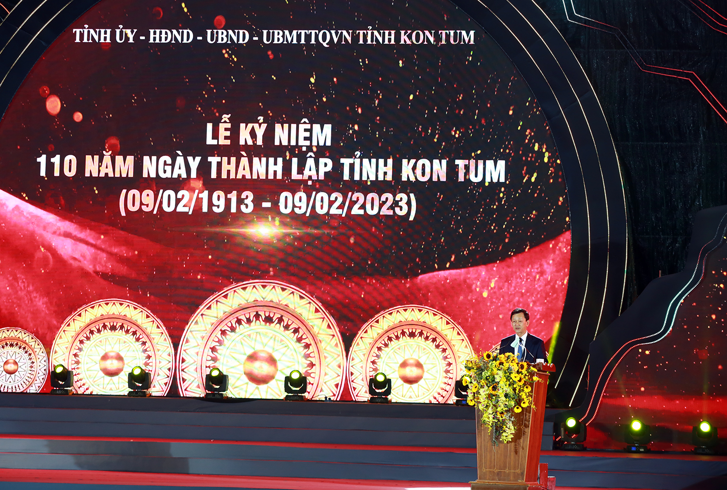 Thường trực Ban Bí thư dự Lễ kỷ niệm 110 năm thành lập tỉnh Kon Tum