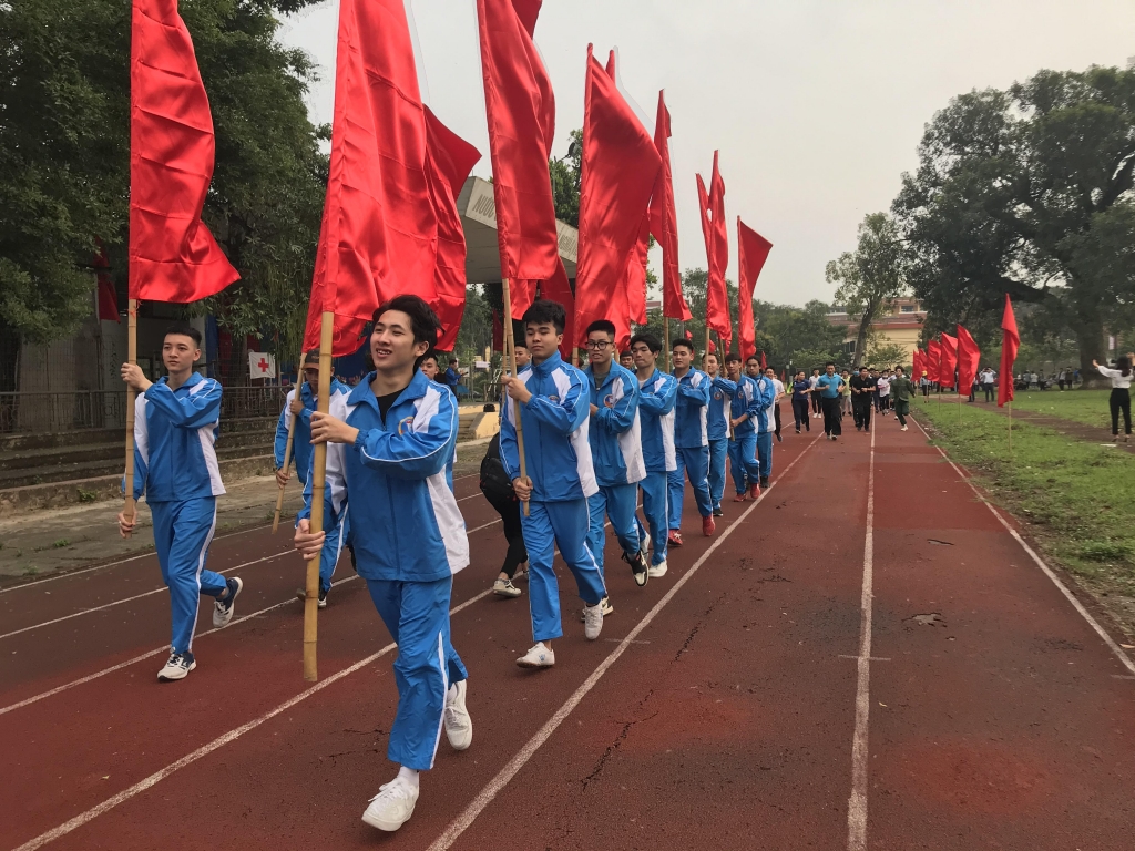 Đại học Sư phạm TDTT Hà Nội tổ chức ngày chạy Olympic