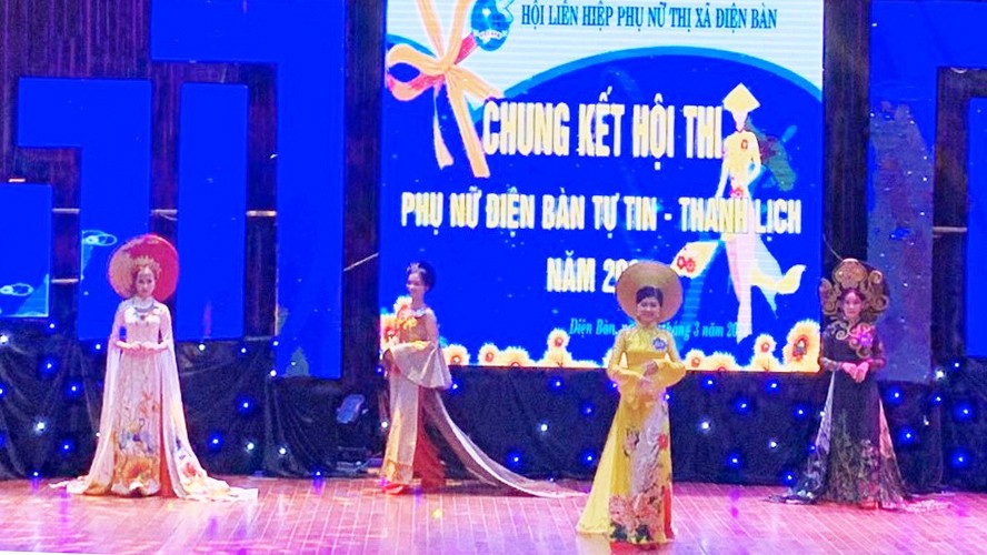 Quảng Nam: Thị xã Điện Bàn tổ chức cuộc thi “Phụ nữ tự tin thanh lịch”