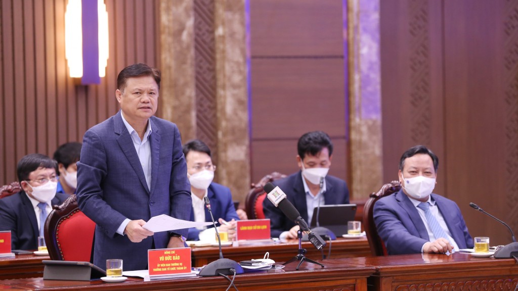 Đồng chí Bí thư Thành ủy Hà Nội đối thoại với đoàn viên, thanh niên Thủ đô