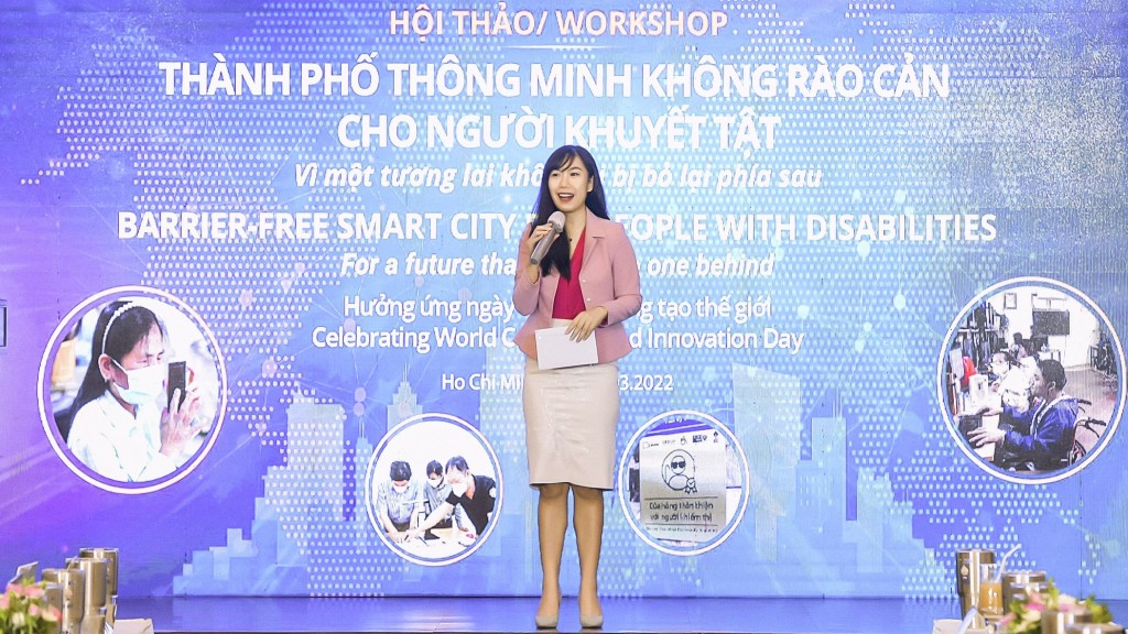 Bà Nguyễn Phương Linh - Viện trưởng MSD - United Way Việt Nam