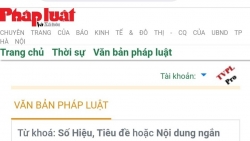 Báo Kinh tế & Đô thị ra mắt Cổng tra cứu Văn bản pháp luật trên chuyên trang Pháp luật và Xã hội