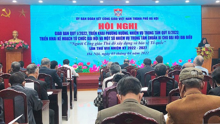 Sắp diễn ra đại hội ''Người Công giáo Thủ đô xây dựng và bảo vệ Tổ quốc'' lần thứ VIII