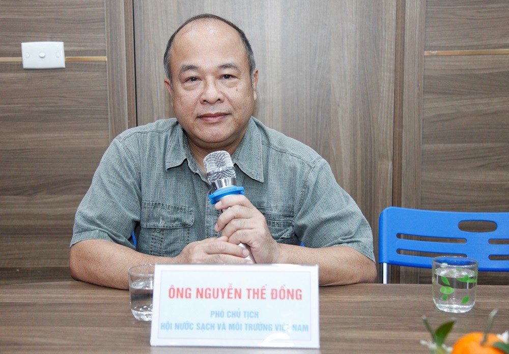 Ông Nguyễn Thế Đồng – Phó Chủ tịch Hội Nước sạch và Môi trường Việt Nam, Nguyên Phó Tổng cục trưởng Tổng cục Môi trường