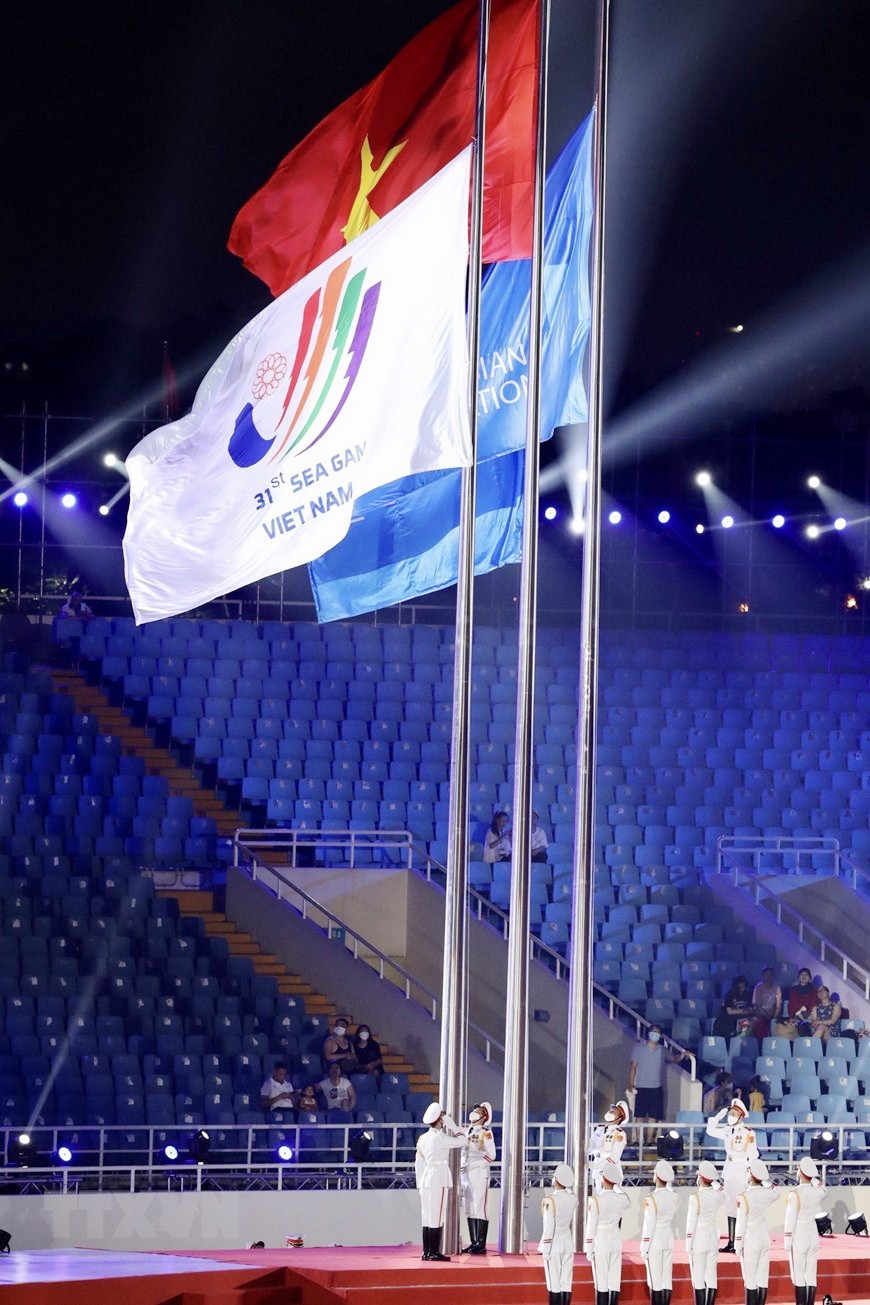 Những hình ảnh ấn tượng tổng duyệt lễ khai mạc SEA Games 31 tại Hà Nội