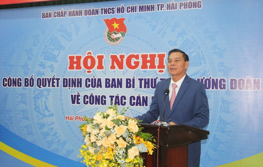 Đồng chí Vương Toàn Thu Thủy giữ chức Bí thư Thành đoàn Hải Phòng