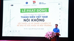 Phát động cuộc thi sáng tác video clip thanh niên Việt Nam nói không với thuốc lá và thuốc lá điện tử