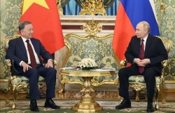 Tổng Bí thư Tô Lâm hội đàm với Tổng thống Nga Vladimir Putin