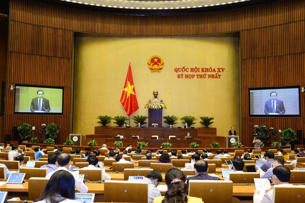 Kỳ họp thứ Nhất, Quốc hội khoá XV, ngày 23/7/2021