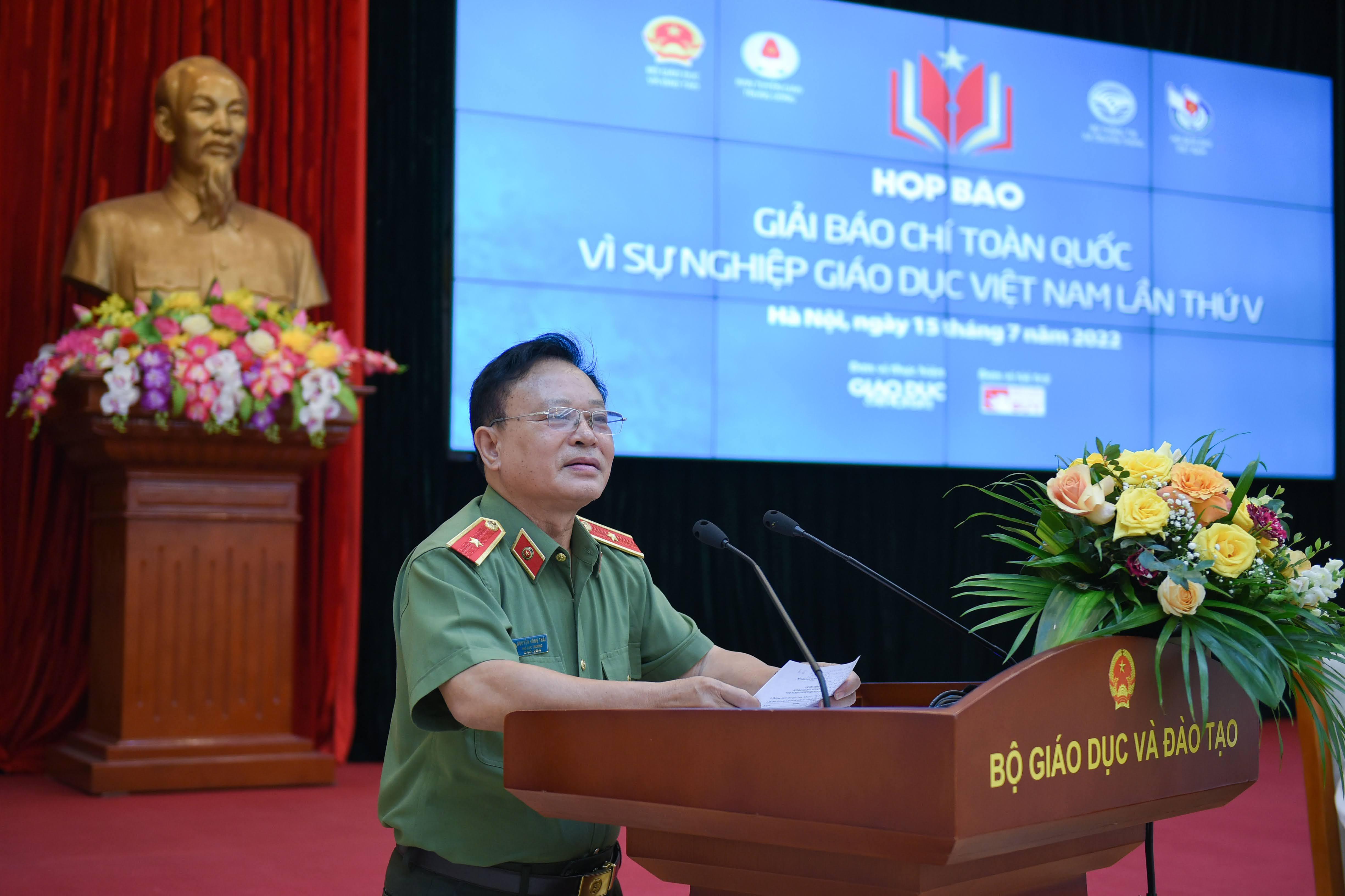 Họp báo Giải báo chí toàn quốc 'Vì sự nghiệp giáo dục Việt Nam' năm 2022 ảnh 6