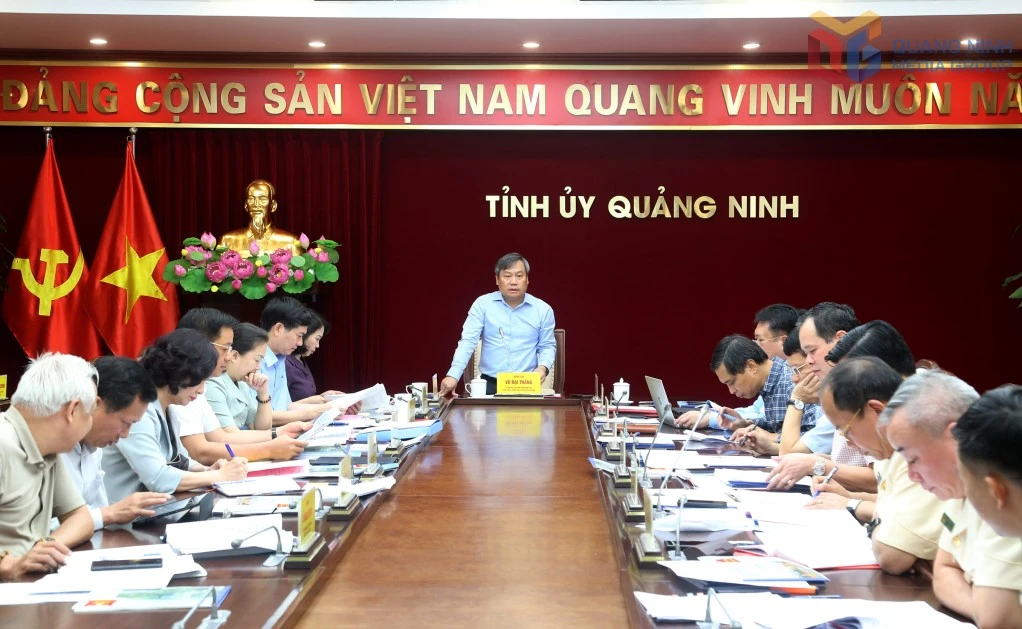 Ban Thường vụ Tỉnh ủy duyệt nội dung Đại hội Đảng bộ Công an tỉnh Quảng Ninh