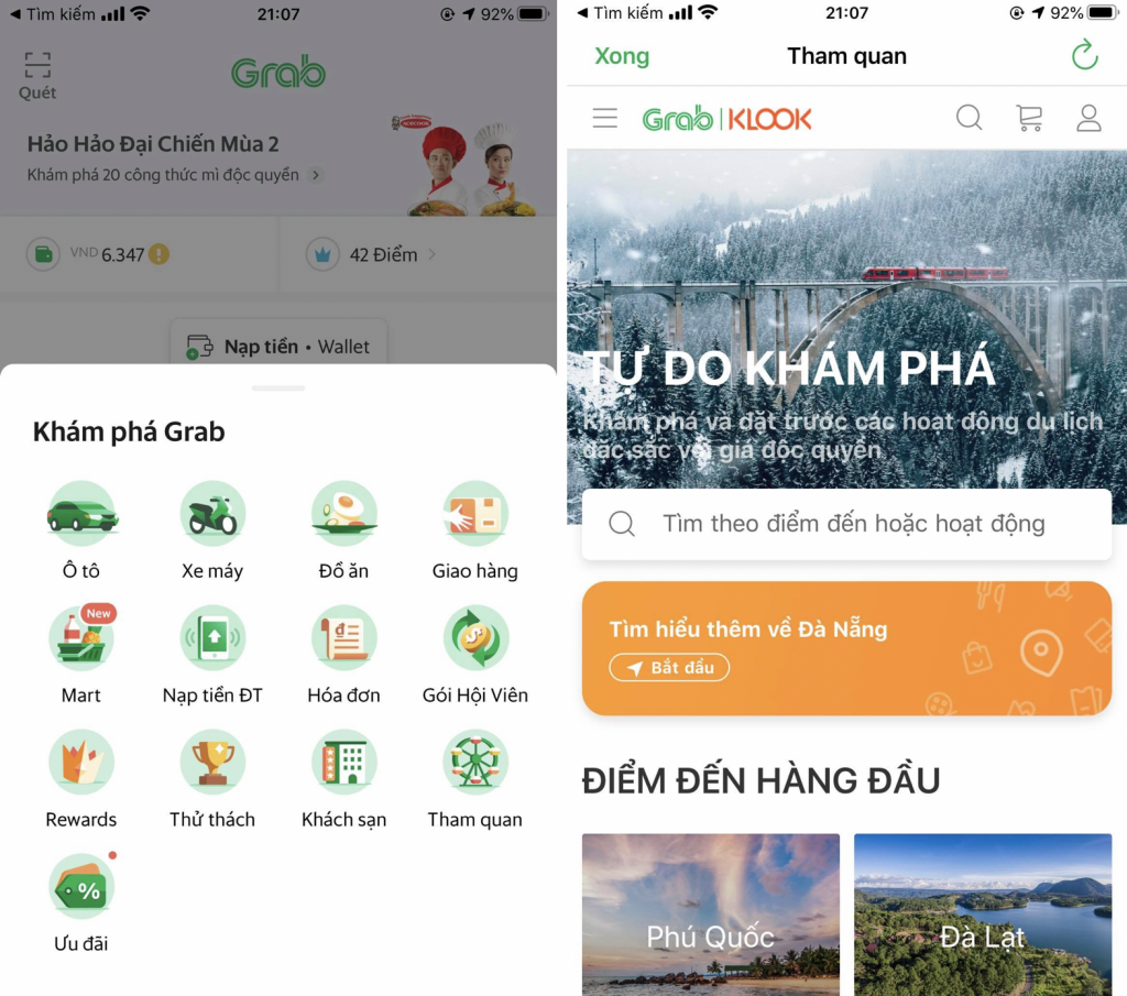 Grab cùng Klook mang trải nghiệm du lịch hấp dẫn tới người dùng trong bối cảnh 