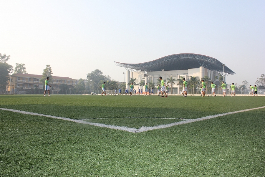 Cơ sở vật chất của Đại học Sư phạm Thể dục Thể thao Hà Nội  đạt tiêu chuẩn tổ chức các giải thi đấu TDTT quốc gia và khu vực