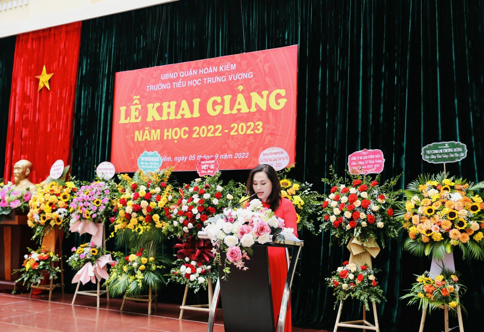 Niềm vui ngày khai trường năm học 2022-2023 của cán bộ, giáo viên, nhân viên và học sinh trường ... Niềm vui ngày khai trường năm học 2022-2023 của cán bộ, giáo viên, nhân viên và học sinh trường ...
