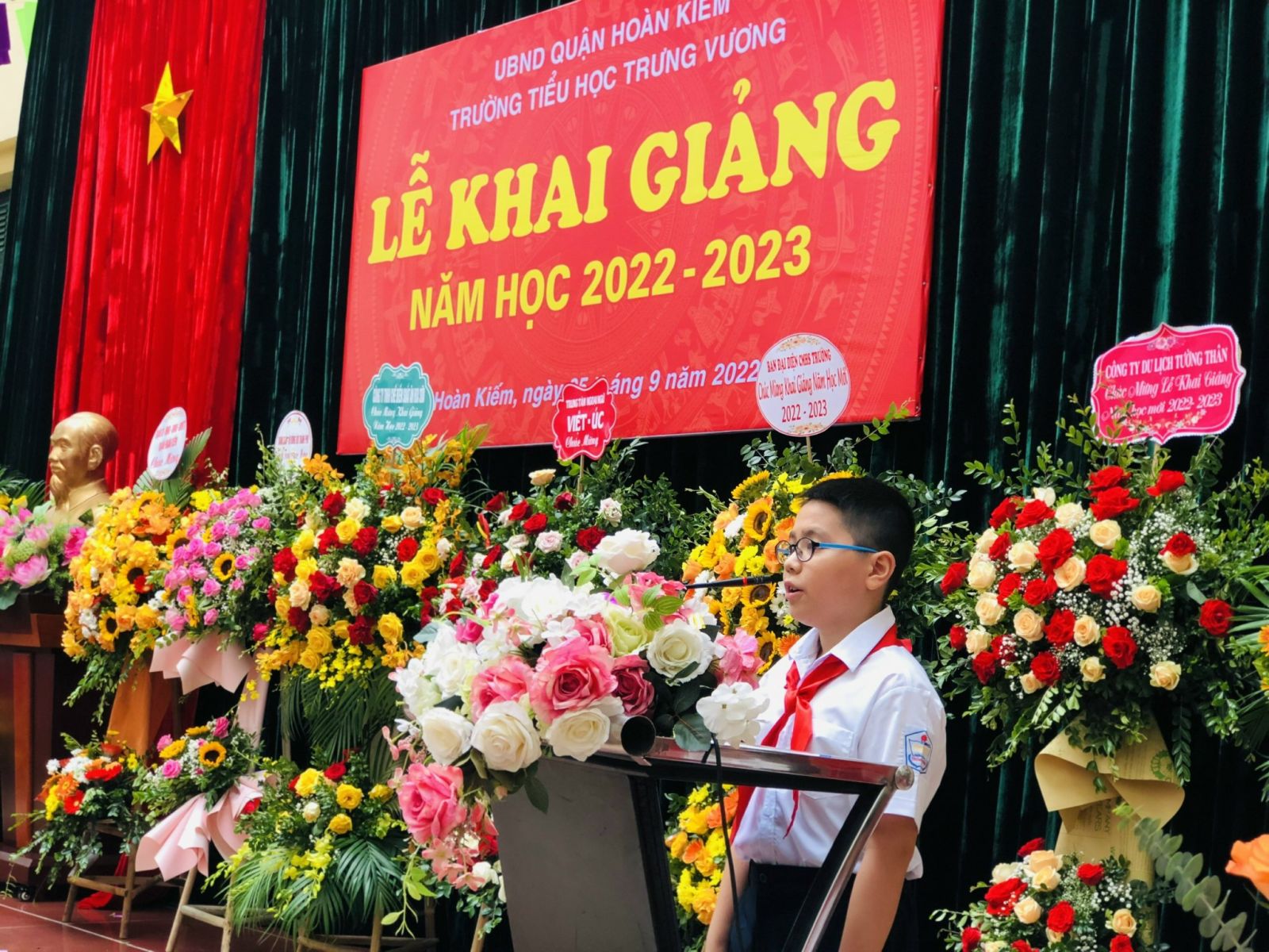 Niềm vui ngày khai trường năm học 2022-2023 của cán bộ, giáo viên, nhân viên và học sinh trường ... Niềm vui ngày khai trường năm học 2022-2023 của cán bộ, giáo viên, nhân viên và học sinh trường ...