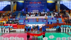 Trực tiếp: Tưng bừng khai mạc Giải Cầu lông Học sinh - Sinh viên TP Hà Nội năm 2020