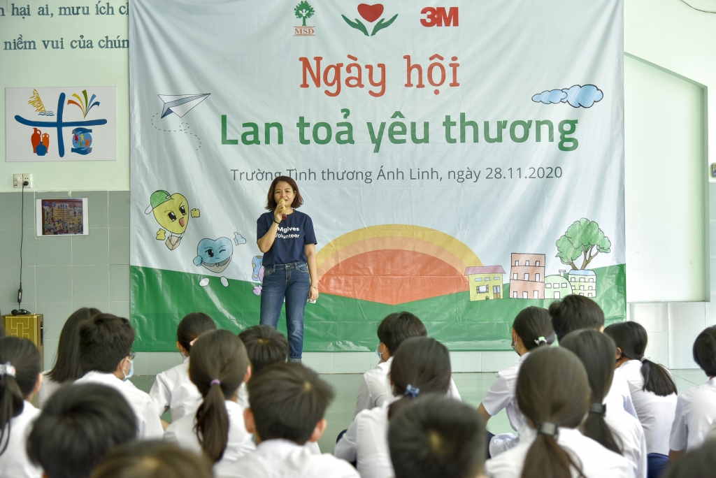 Bà Đặng Thanh Thuỷ - Giám đốc Nhân sự Công ty 3M Việt Nam