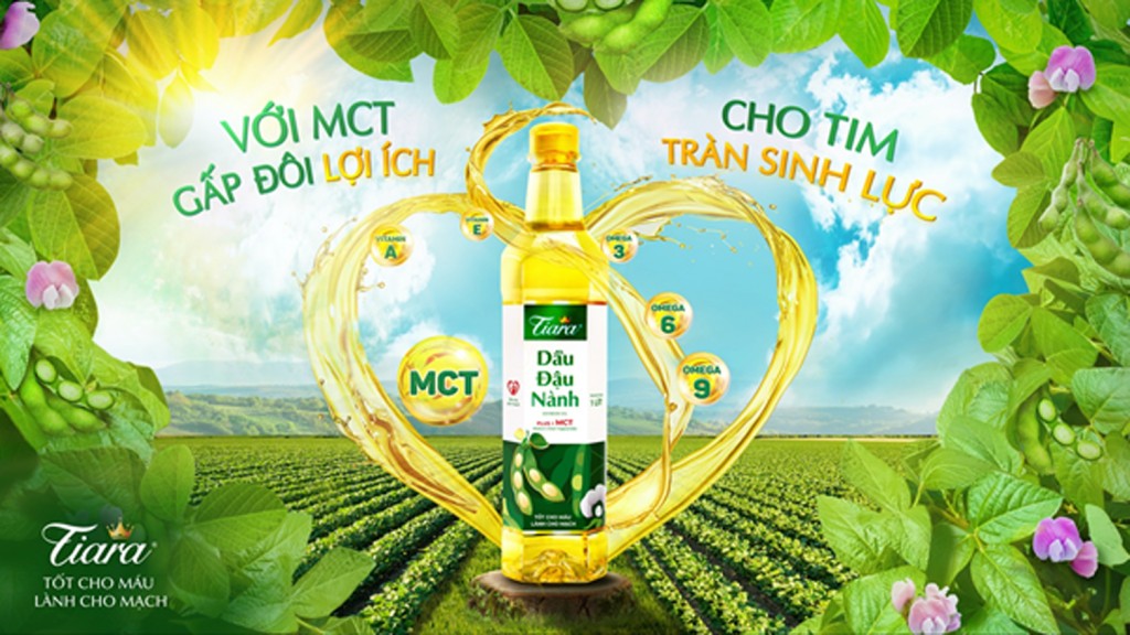 Tiara - Hiện tượng đột phá của ngành dầu đậu nành Việt Nam Tiara - Hiện tượng đột phá của ngành dầu đậu nành Việt Nam