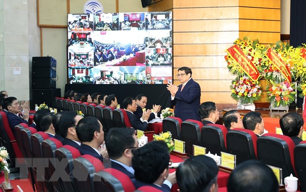 Bộ Thông tin Truyền thông đón nhận Huân chương Lao động hạng Nhất | Chính trị | Vietnam+ (VietnamPlus)
