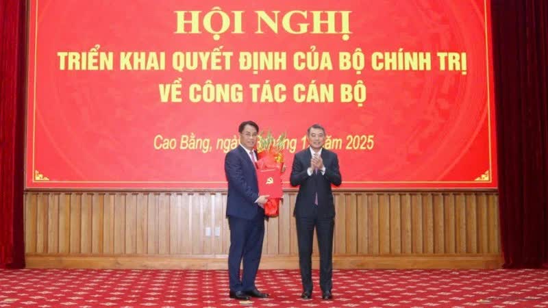 Đồng chí Phan Thăng An giữ chức Bí thư Tỉnh ủy Cao Bằng Đồng chí Phan Thăng An giữ chức Bí thư Tỉnh ủy Cao Bằng