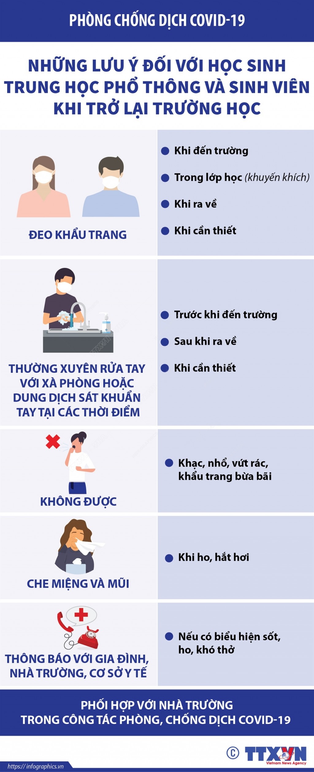 Để học sinh trở lại trường an toàn...