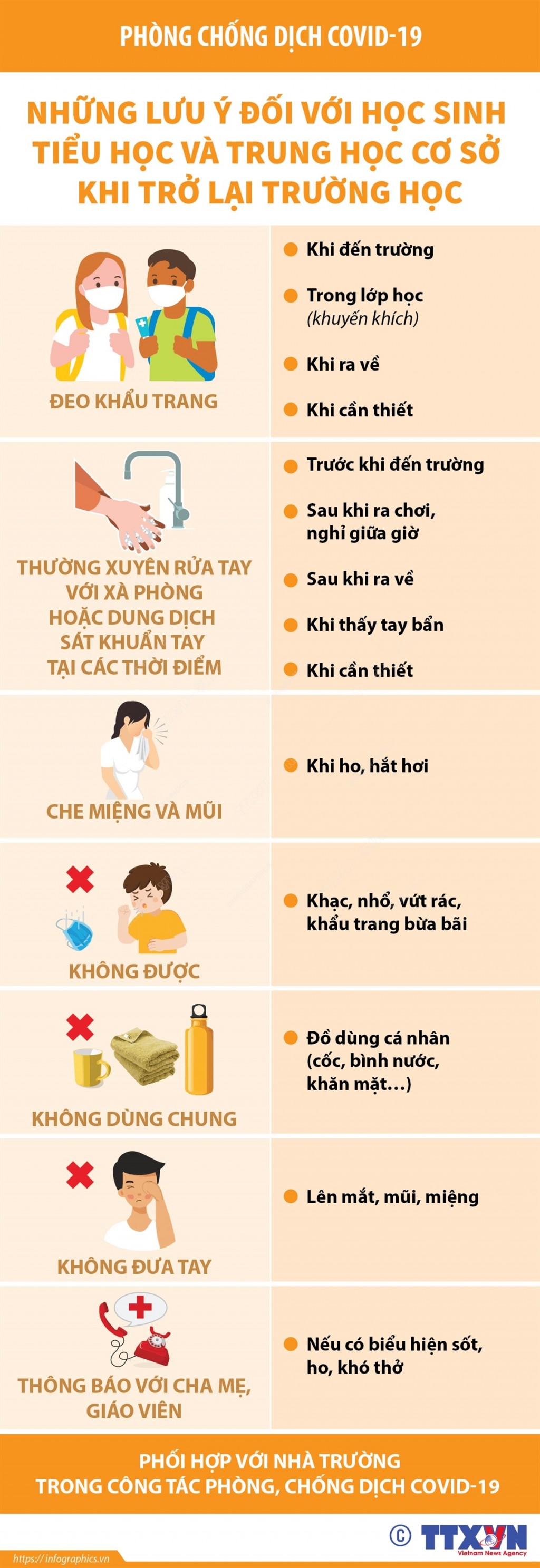 Để học sinh trở lại trường an toàn...