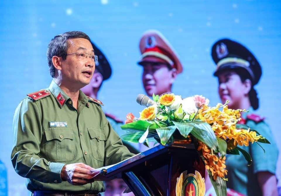 Trung tướng Nguyễn Ngọc Toàn phát biểu khai mạc buổi lễ