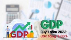 GDP quý I/2022 ước tăng 5,03%