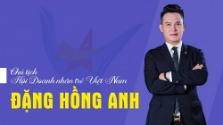 Anh Đặng Hồng Anh tái đắc cử chức chủ tịch Hội Doanh nhân trẻ Việt Nam khóa VII