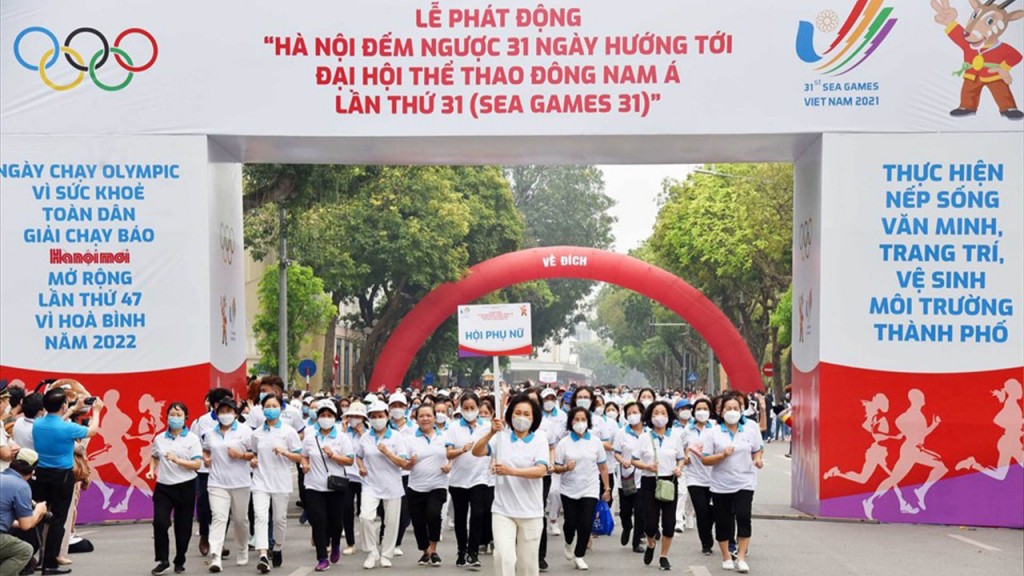 Hà Nội: Không khí SEA Games 31 tràn ngập trước ngày khai mạc