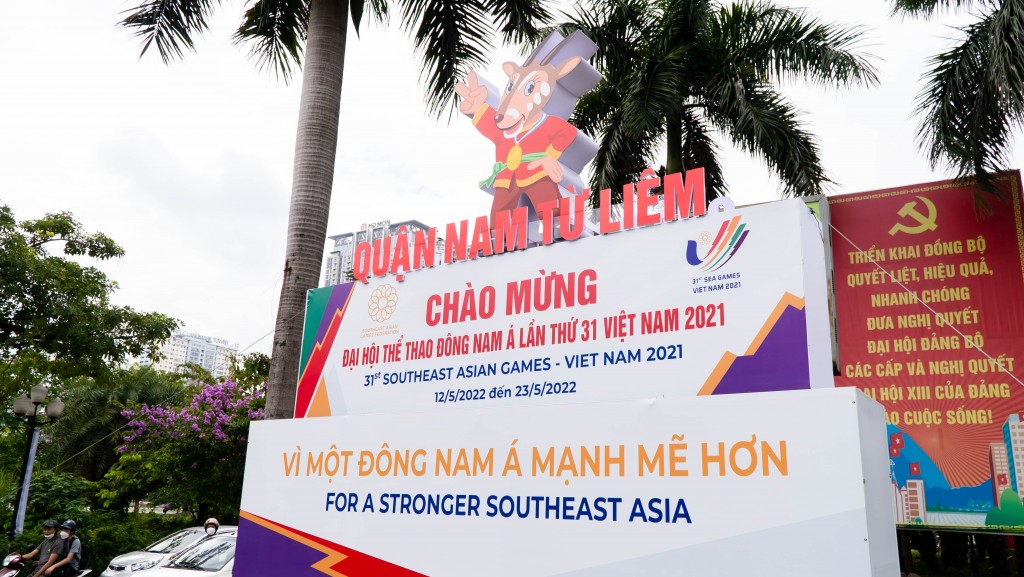 Hà Nội: Không khí SEA Games 31 tràn ngập trước ngày khai mạc
