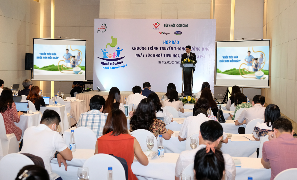 Đại diện Viện dinh dưỡng Quốc gia đã đem đến cho chương trình họp báo nhiều thông tin hữu ích và thú vị về tầm quan trọng của hệ tiêu hóa khỏe mạnh đối với mỗi người