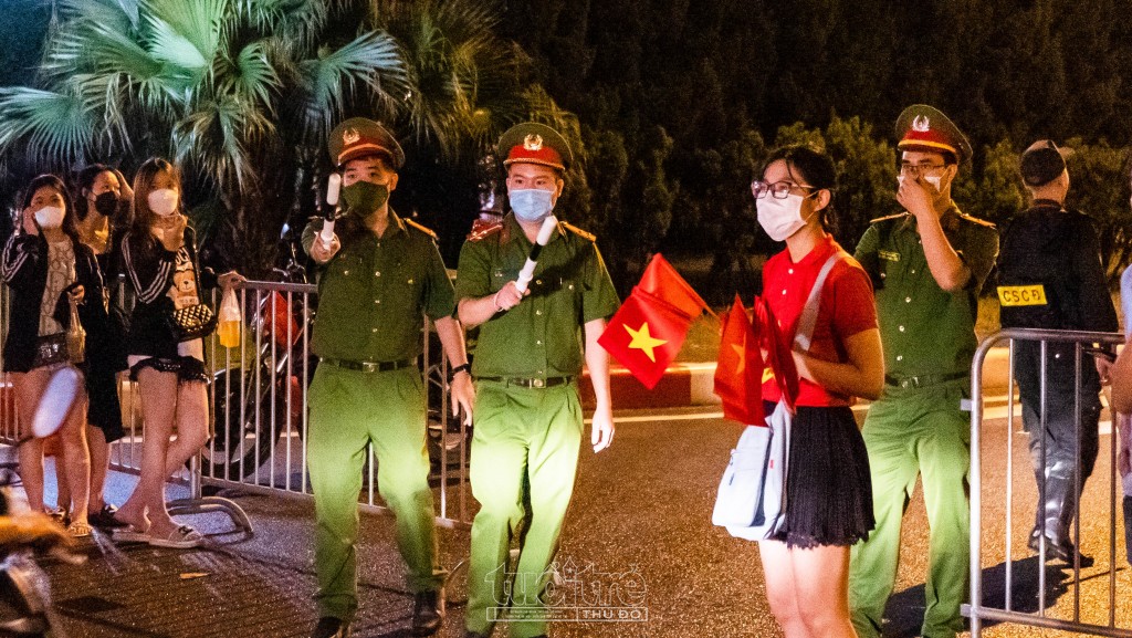 Lực lượng an ninh vòng ngoài được tăng cường thắt chặt Lực lượng an ninh vòng ngoài được tăng cường thắt chặt