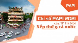 Chỉ số PAPI 2021 của TP Hà Nội xếp thứ 9 cả nước