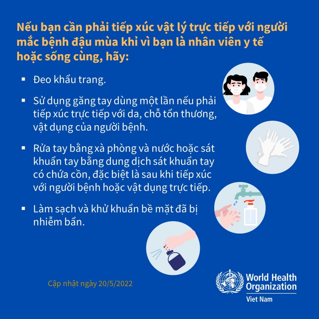 Bệnh đậu mùa khỉ - những giải đáp từ WHO