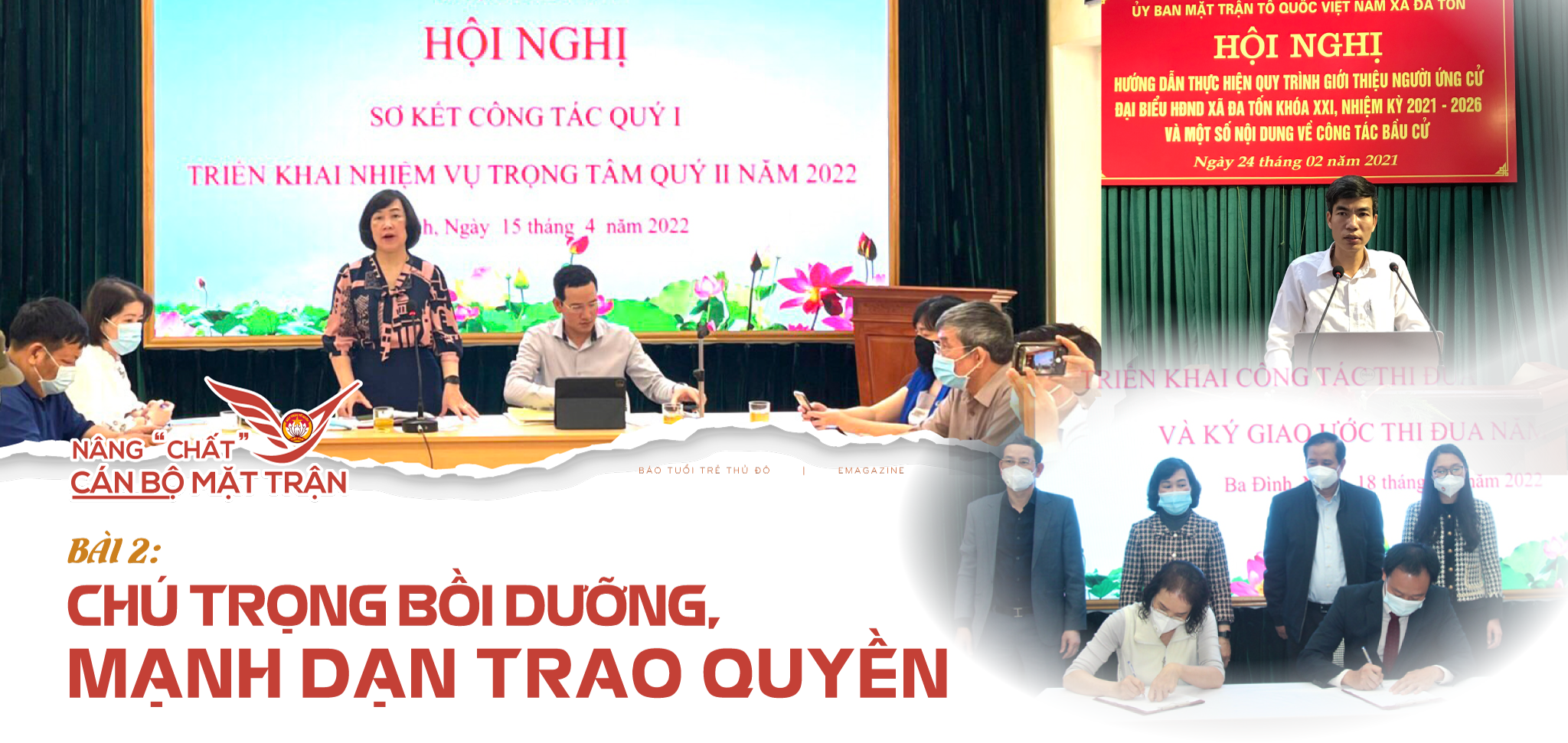 Bài 2: Chú trọng bồi dưỡng, mạnh dạn trao quyền Bài 2: Chú trọng bồi dưỡng, mạnh dạn trao quyền