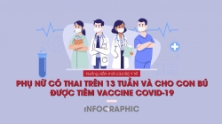 Phụ nữ có thai trên 13 tuần và cho con bú được tiêm vaccine Covid-19