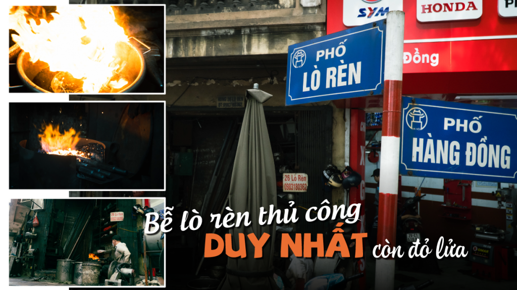 Người thợ cuối cùng giữ lửa nghề trên phố Lò Rèn