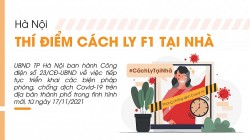 Hà Nội triển khai thí điểm cách ly F1 tại nhà