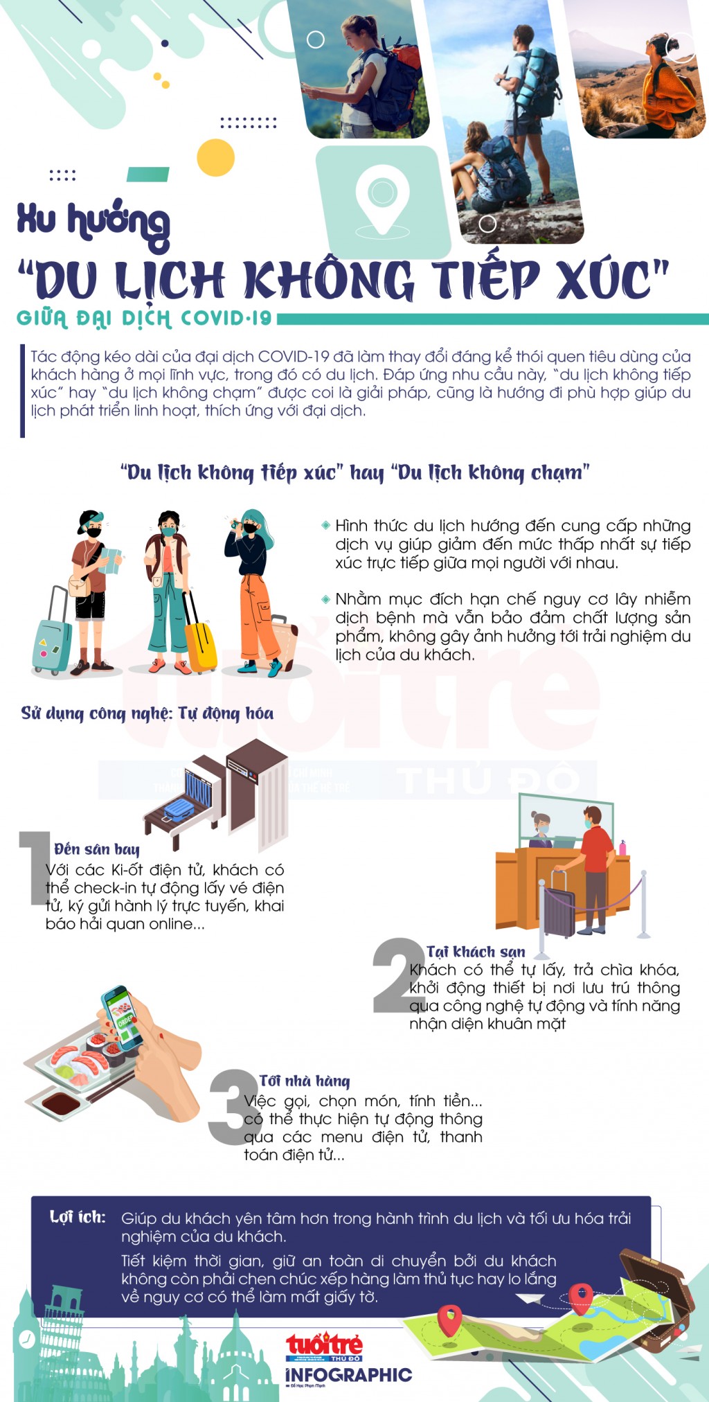 Du lịch không chạm - xu hướng du lịch an toàn trong mùa dịch