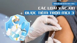 Các loại vắc xin COVID-19 được tiêm trộn mũi 3